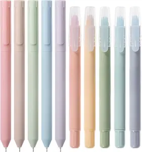 10 Pack Bible Gel Highlighters and Pens Kit For Journaling Writing