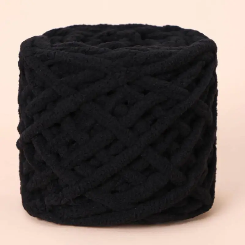 44m Solid Color Thread, 1 Count Modern Soft Comfortable Multipurpose Knitting Yarn, Handmade Knitting Crocheting Yarn, Sewing Supplies for Scarf Hat M