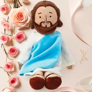 13 Inch Soft Jesus Plush Doll – Cute Christian Religious Gift for Kids & Adults| Faith Comfort Toy| Inspirational Scripture Plush,Delivered before Christmas.Decorative items
