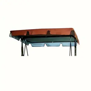 Waterproof UV Resistant Outdoor Swing Canopy, Easy Installation Patio Backyard Porch Sunshade Shelter, Essential Garden Shade Cover