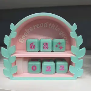 book shelf counter