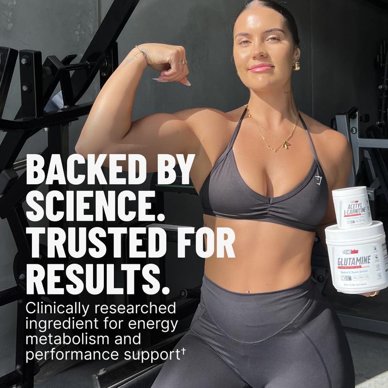 EHPlabs Acetyl L Carnitine Powder 100g  | New Year New Me |  - Supports Natural Energy Production, Naturally Flavored , Supports Healthcare - Carnitine, PCOS - Stack With OxyShred