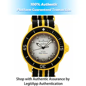 Swatch × Blancpain — Scuba Fifty Fathoms Pacific Ocean (model SO35P100)2388