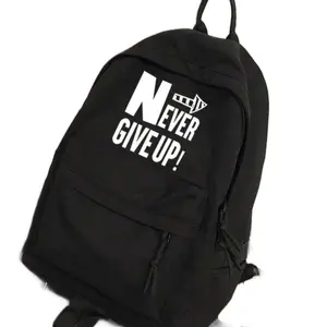 Men's Solid Color WaterProof Backpack Casual Backpack with Large Capacity Lightweight Black Design for School Students and Commutes