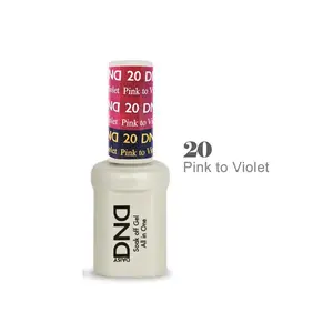 DND Mood Change Gel Polish #20 Pink To Violet 0.5oz