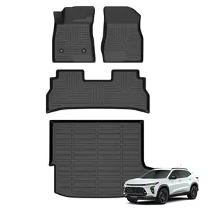 COLANAT for Chevrolet Trax 2024-2026 Floor Mats Set (New Body Style), 3D Custom Fit All-Weather Protection, High-Wall Waterproof, cars accessories, auto accessories, car stuff