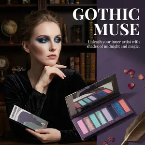 One Palette, 8 Looks!   Ultra-Pigmented & Buttery Soft – Blend Like a Pro!   All-in-One Matte to Metallic – No Fallout, Lasts All Day. Must-Have for Makeup Lovers