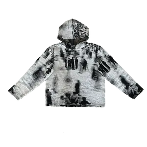 "Motion Blur" Tapestry Hoodie