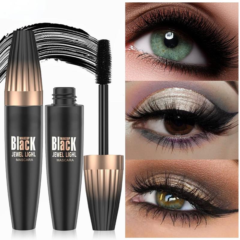 My Amazing Lash Mascara 4D Silk Fiber Plump Enlarge Eyelashes Waterproof Classic Black Volume Length All Day Voluminous Lengthy Lashes Makeup Long Lasting Formula Easy Removal