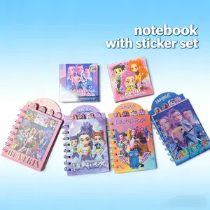Creative Cartoon Self Adhesive Stickers Set for Kids, Cute Design Notebook Accessories, Fun Handmade Craft Supplies, Perfect Gift for Children