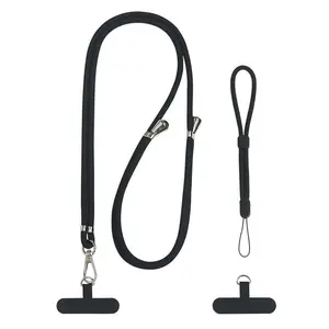 Adjustable Length Phone Lanyard, Adjustable Phone Strap, 2 Counts Practical Phone Lanyard, Multipurpose Lanyard for Phone, Key, Bag, Phone Accessories