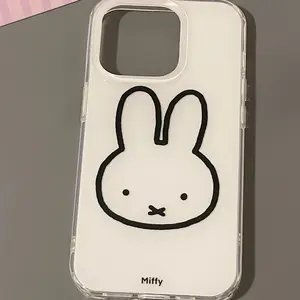 Cute Miffy Kawaii Mobile Phone Case For iPhone 17 16 15 14 13 12 11 Pro Max Plus Air Rugged Drop-Proof Fashion Phone Case Unique Gift For Christmas Birthday