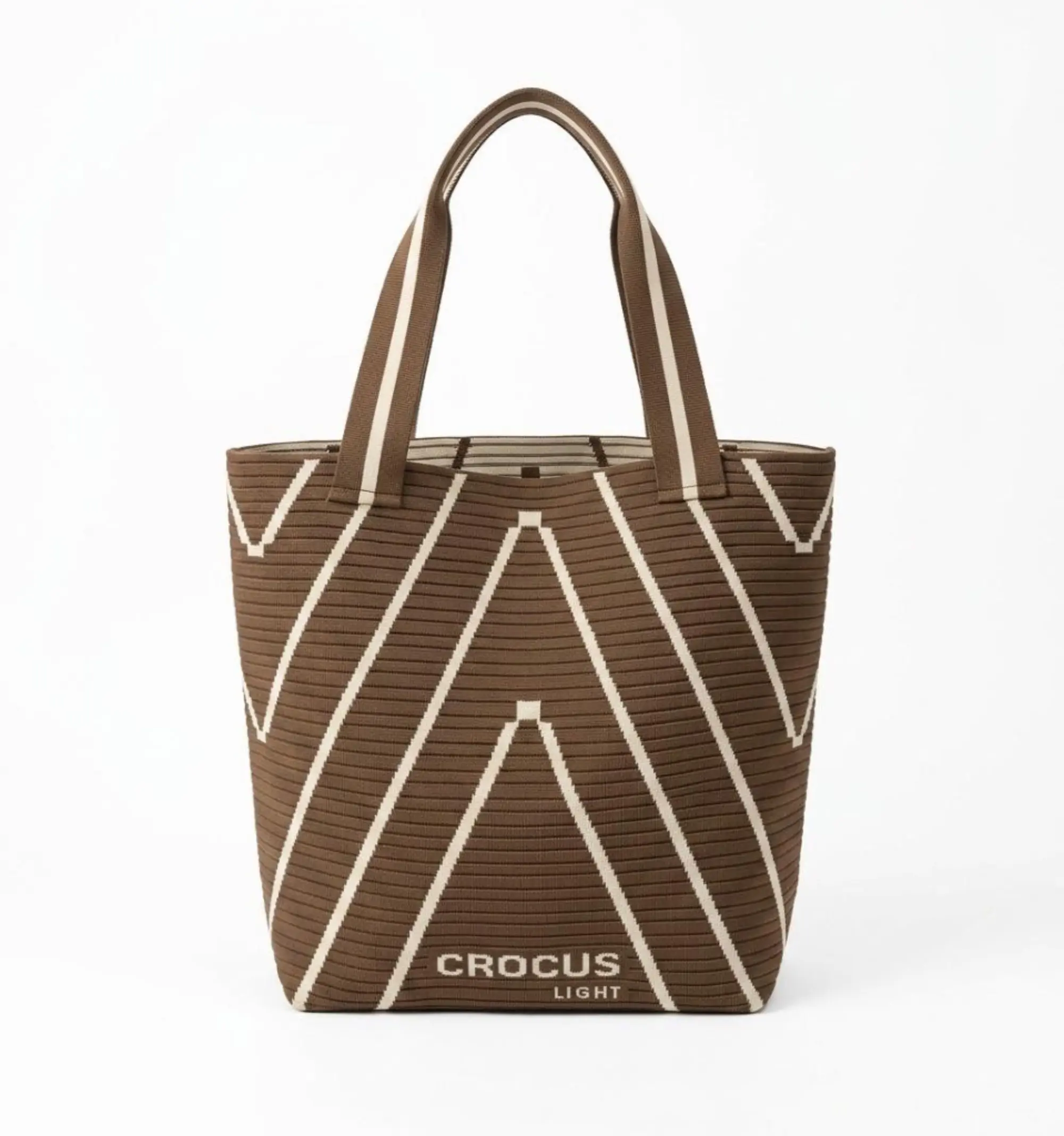 Women's Modest Aesthetic Soft Knit Tote Bag - Commuter Bags, Handbags for Women with 3D Cutting Technology, Geometric Pattern, Large Capacity, Lightweight for Holiday, Work, Shopping, Aesthetic Tote, Casual Handbags, 13.8 X 6.1 X 13.8 Inch, Basic, High-Ca