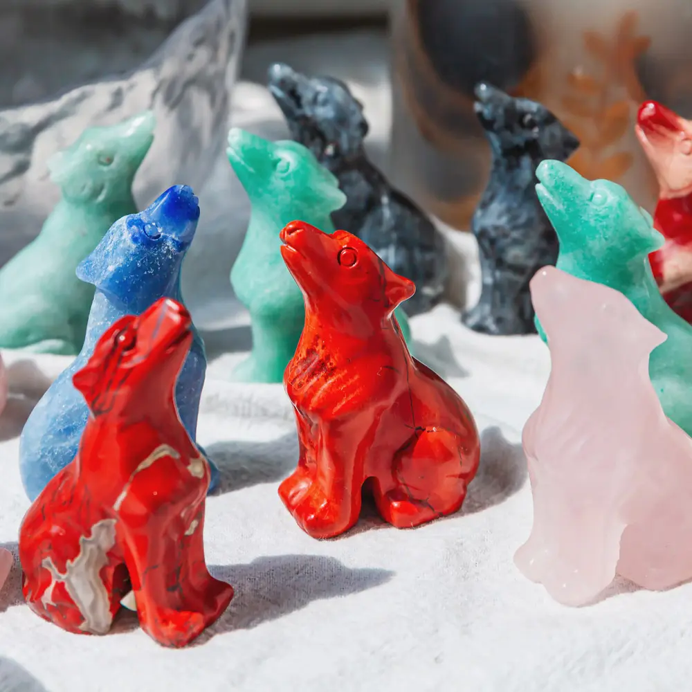 Natural Crystal-Crystal Wolf