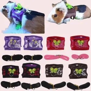 Adjustable Hamster Harness & Leash Set for Small Pets