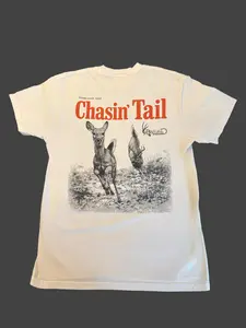 "Chasin' Tail" Comfort Colors Tee- Ivory