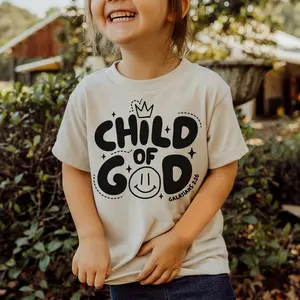 Child of God T-Shirt, Christian Shirts Cut File For Boys, Biblical Tee Design, Jesus Saves Bro Tee, Top Trending