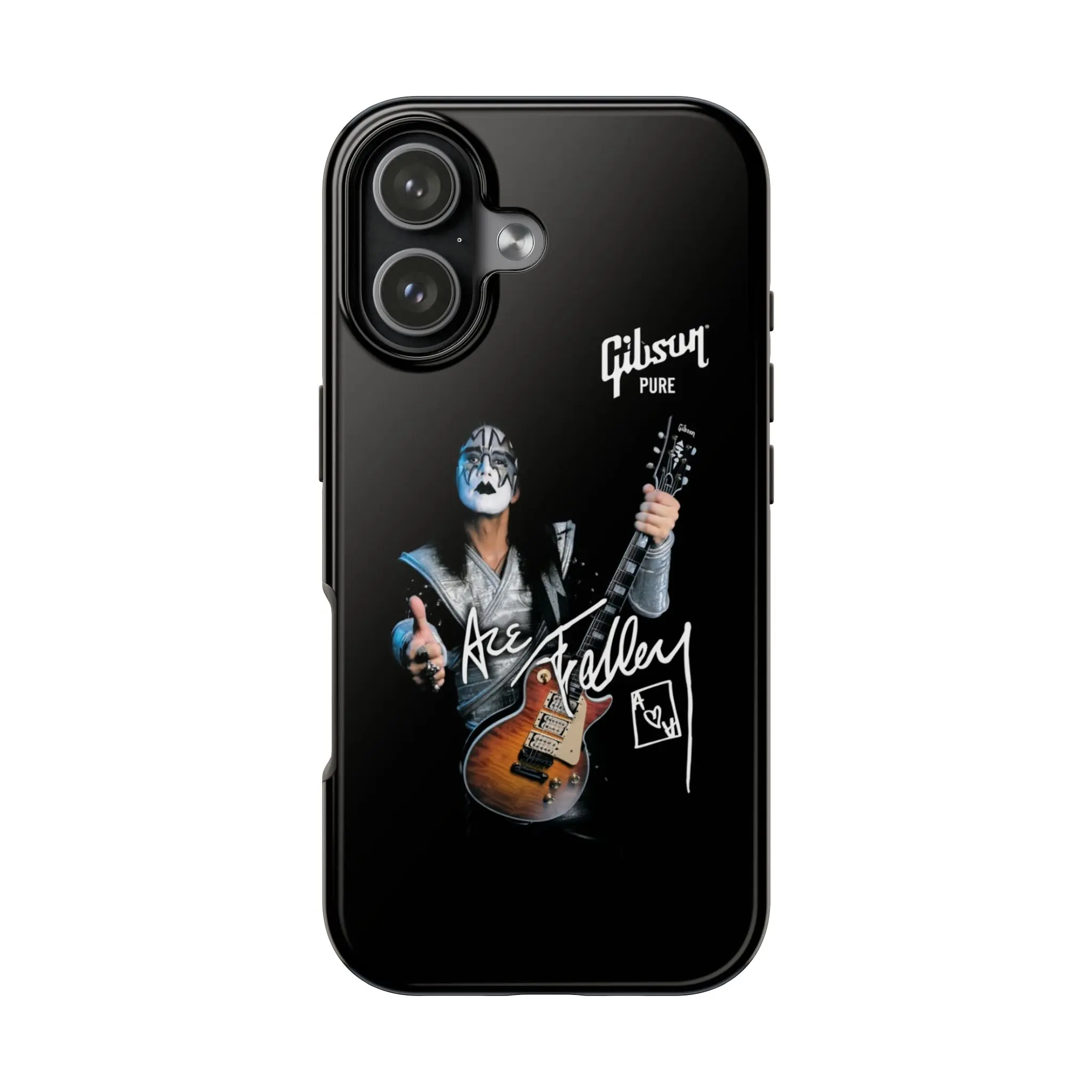 Ace Frehley Phone Case, Memorial of Kiss Rock Legend Cover for iPhone 17 16 15 14 13 12 11 Xs Pro Max & Samsung Galaxy S25-S21, Music Gift For Fans