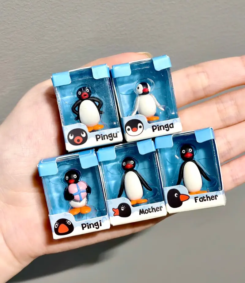 Pingu Funny Moment Series Rice Grain Dolls Blind Box