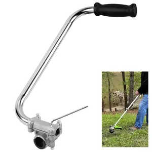 Grass Trimmer Handle, Aluminum Trimmer Handle with Bracket Clip, Weed Eater Handle, Trimmer Handle, String Trimmer Handle with Bracket Clip, Weed Wacker Handle Extension, Trimmer Handle for Landscaping