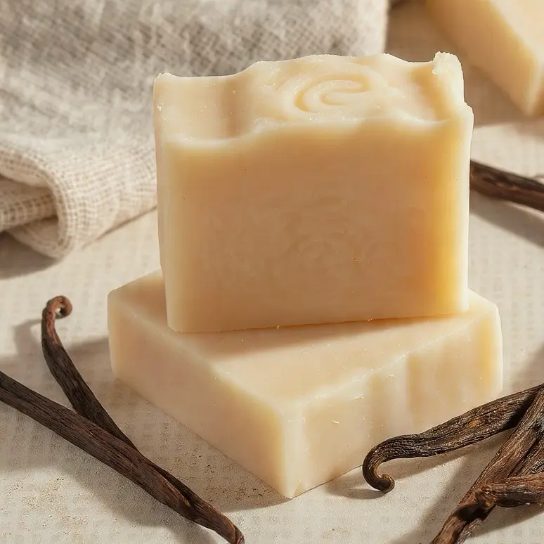 Smooth Vanilla Soap - Gentle Cleansing for Soft Skin