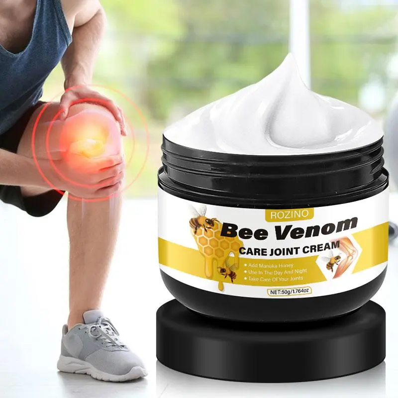 Bee Venom, Manuka Honey, Coconut Oil & Coconut Blend Moisturizing Joint Care Cream, Joint Cream, Body Care Product for Men & Women