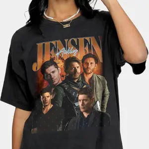 Limited Jensen Ackles 90s Shirt, Vintage Jensen Ackles Shirt, Jensen Ackles Graphic Unisex Y2k Clothing, Retro Jensen Ackles Shirt For Fan