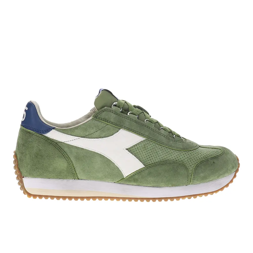 diadora Mens Equipe Suede Sw Lace Up Sneakers Shoes Casual - Green
