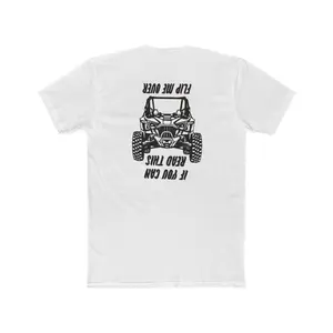 Flip Me Over Cotton Crew Tee