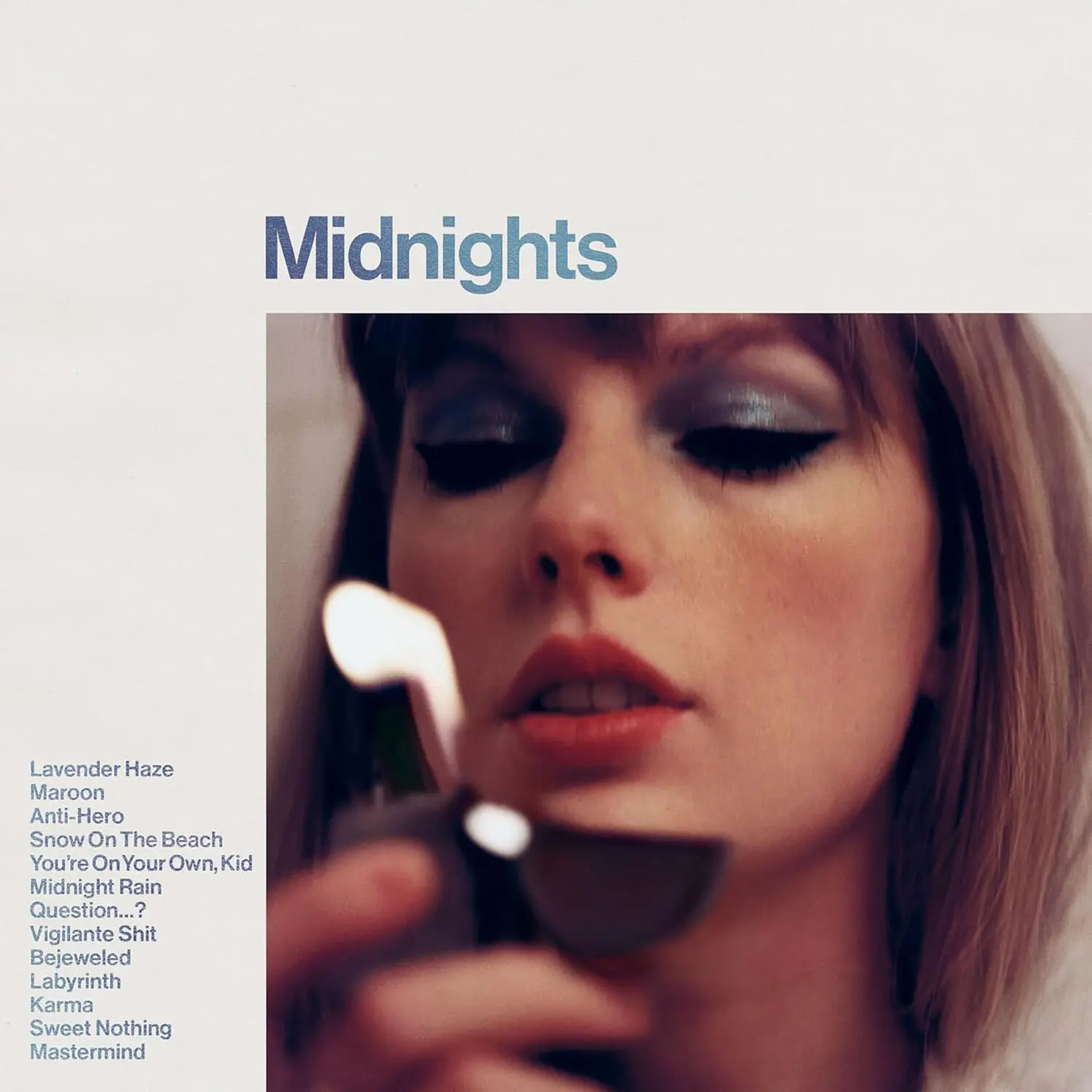 Taylor Swift - Midnights (Moonstone Blue Edition)  [VINYL RECORD - LP] Explicit