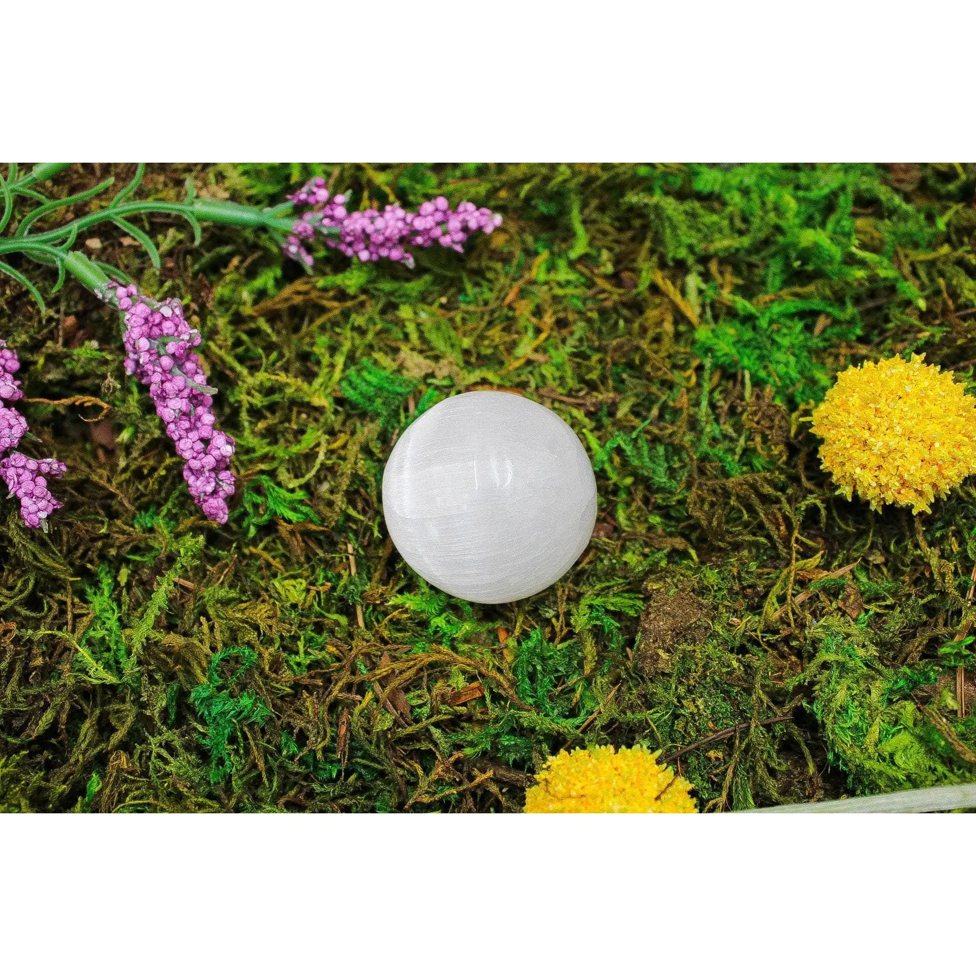 Selenite Sphere 1.5" Diameter