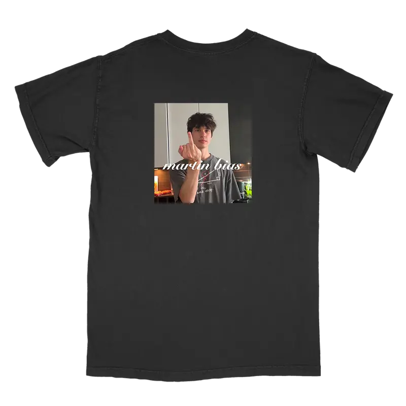 Martin Bias Slushy Noobz Heavy Cotton Tee Trendy Casual Multicolor