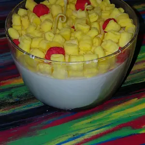 Bowl Of Cereal  Cap Crunch Candle