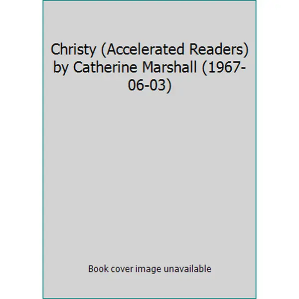 USED-Christy (Accelerated Readers) by Catherine Marshall (1967-06-03) by Catherine Marshall (Hardcover)