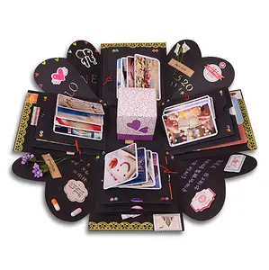 DIY Explosion Gift Box – Surprise Photo & Memory Scrapbook Box