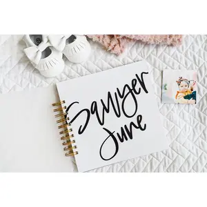Modern Name Baby Memory Book