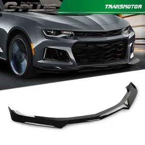 Gloss Black 1LE Style Front Bumper Lip Splitter ABS Fit for 2016–2022 Chevy Camaro