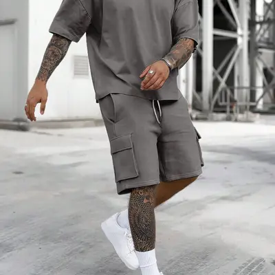 Nike Shorts And Shirt Set Mens Men Nike Short Set Outfit TikTok Shop