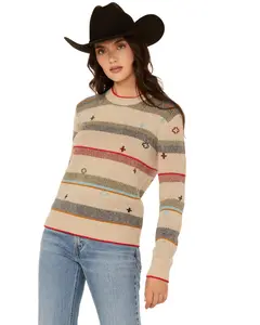 Pendleton Women's Striped Sweater - Tc0079-87314