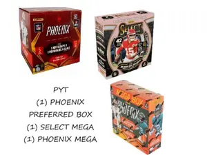 PYT (1) Phoenix Preferred Box (1) Select Mega Box (1) Phoenix Mega Box