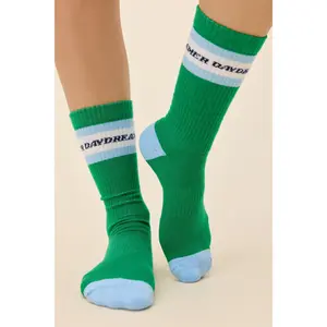Daydreamer Stripe Logo Socks