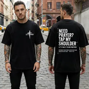 Need Prayer Hoodie - Tap My Shoulder Let’s Pray Christian Faith Sweatshirt, Bible Verse Matthew 18:20, Religious Inspirational Fall Winter Outfit Womenswear