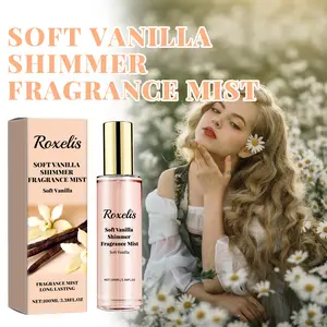 Roxelis Bare Vanilla Sparkle Perfume Spray — Long-lasting, fresh, natural scent; ideal for couples’ dates and carrying with you; creates a romantic atmosphere and sparks serendipitous encounters