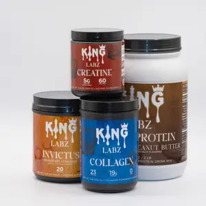 King Labz 4 Product Performance Bundle – Protein, Creatine, Collagen and Pre Workout Stack