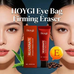 HOYGI Eye Bag Firming Tightening Eraser - Coffee Extract & Hyaluronic Acid Instant De-Puffing Firming Brightening Moisturizing Under Eye Gel