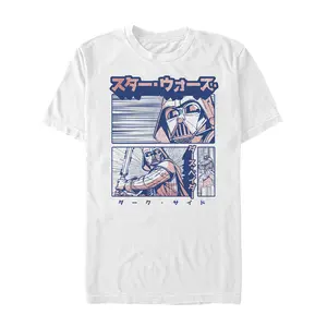 Men's Star Wars Manga Darth Vader Scene T-Shirt
