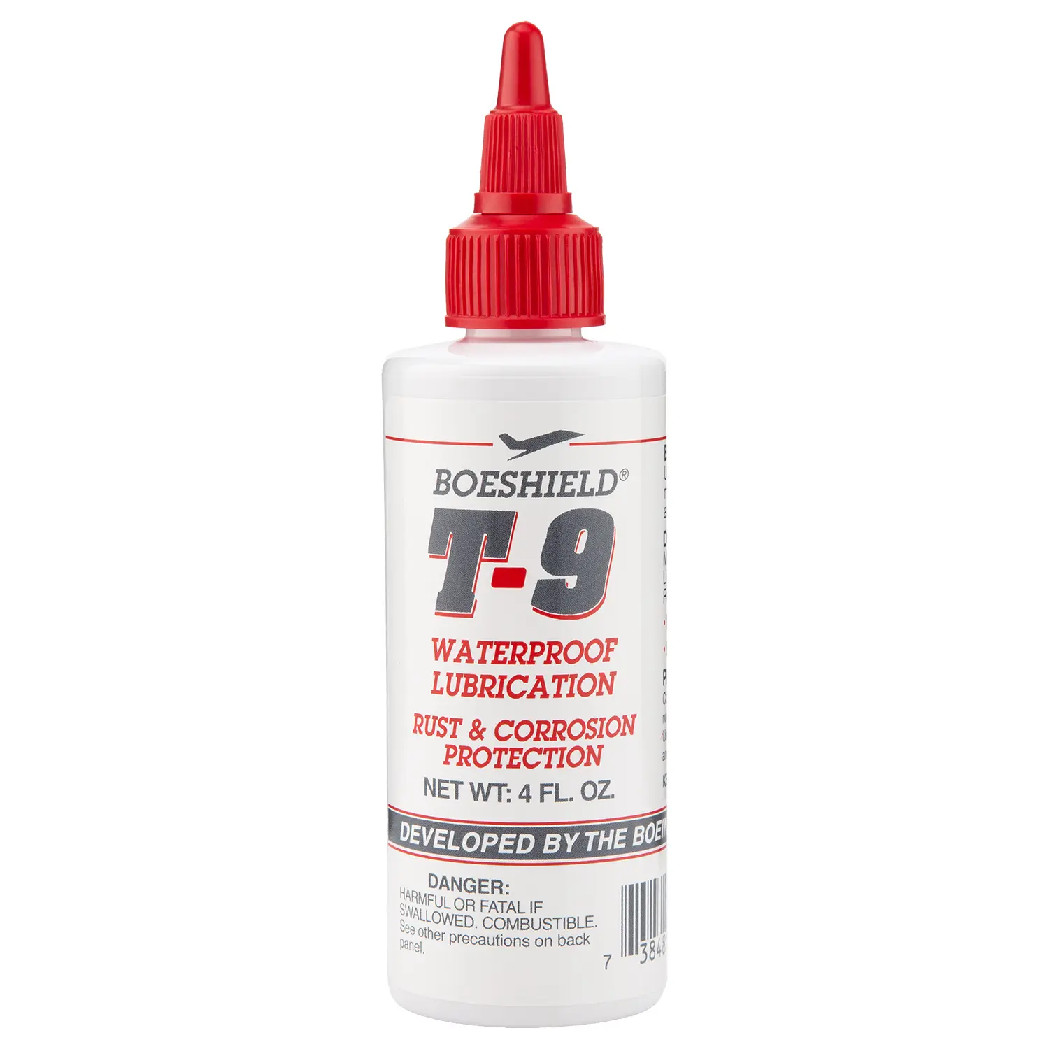 Boeshield T-9 Paraffin Wax Chain Lube - 4oz Waterproof Cycling Lubricant, Rust Preventative, Mudproof Lube, Great for Wet Bike Parts, Safe on Paint and Plastic & Stainless Steel