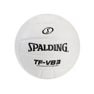Spalding WC721658 TF-VB5 Composite Volleyball, Navy & White with Silver