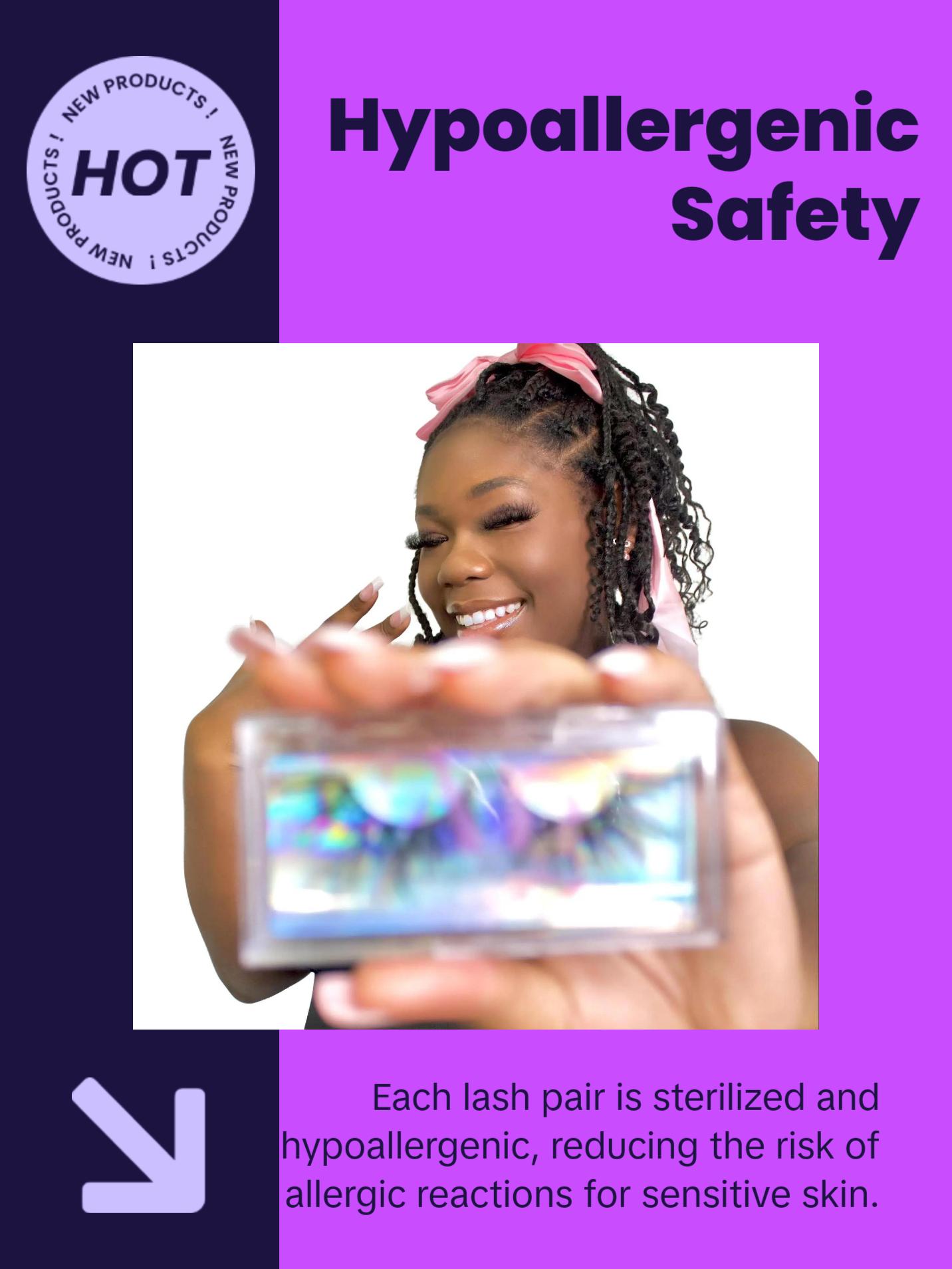 Baby Girl Lash + Kit - Includes Lash Brush, Tacks & Accessories for Stylish and Effective Makeup Application Eyelashes