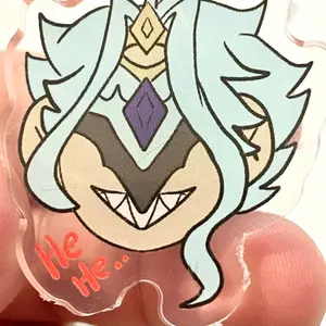 Genshin impact Dottore acrylic pin